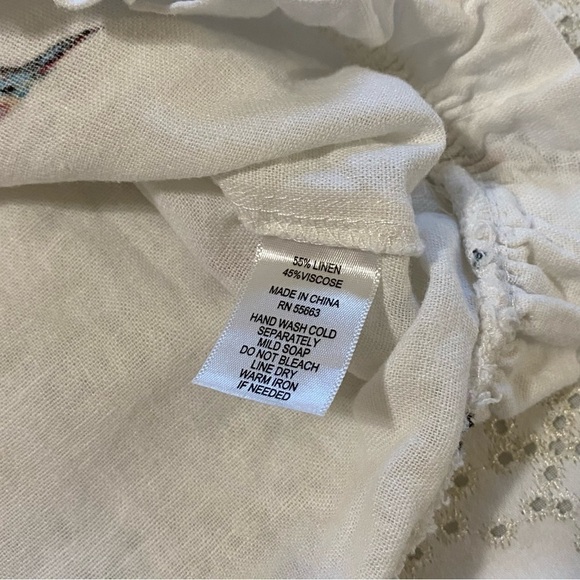 C&c California linen blend oversized top size L/XL - Picture 6 of 8